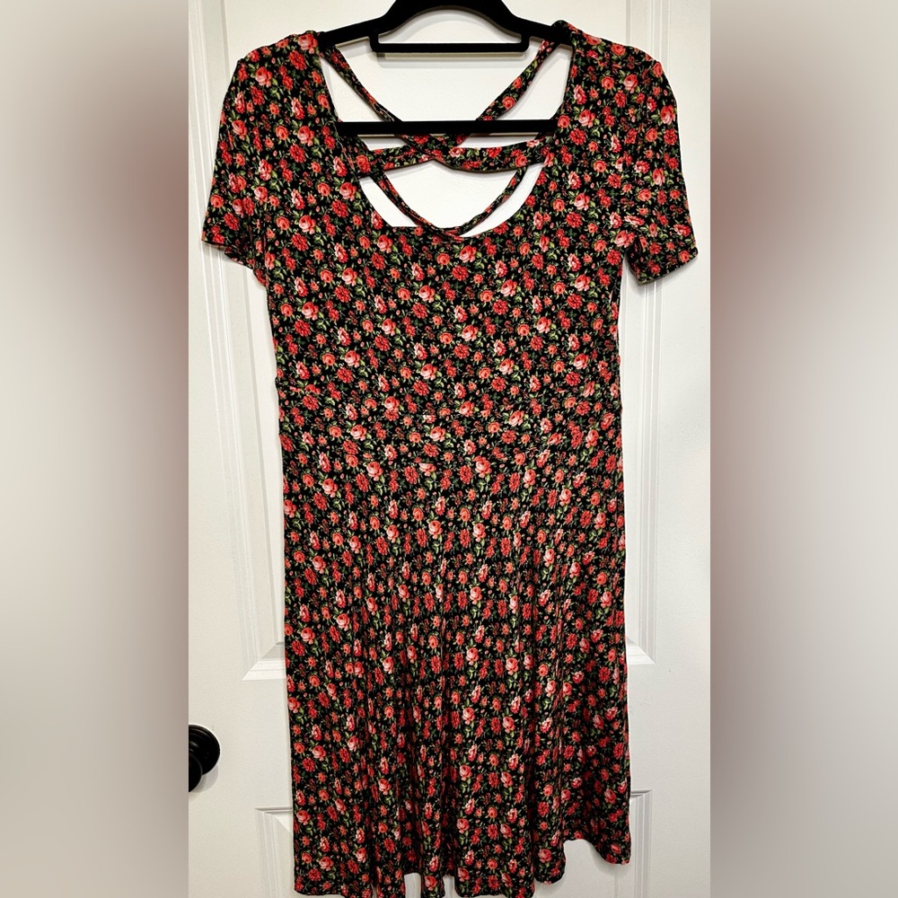 Kirra Brand Rose Mini Dress | Size XL y2k